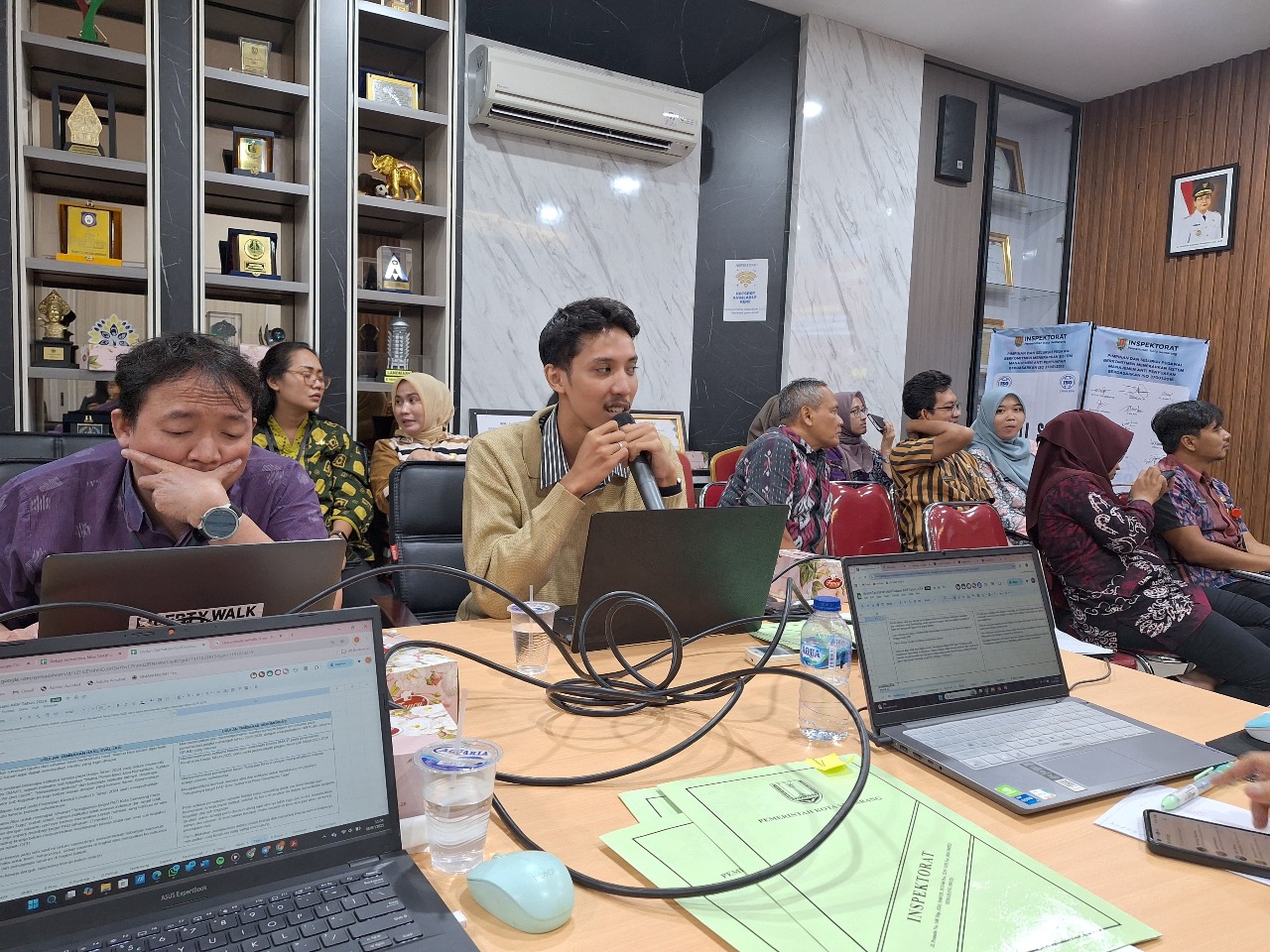 Sosialisasi Penilaian SAKIP OPD di Ruang Rapat Inspektorat Kota Semarang